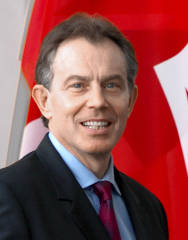 Der britische Premierminister Tony Blair
