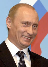 The President of Russia Wladimir Putin