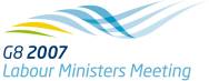 Logo G8 Labour ministers meeting